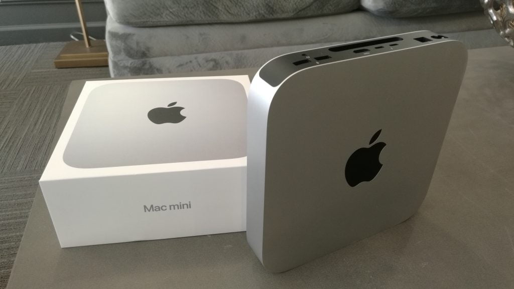 O computador Mac Mini