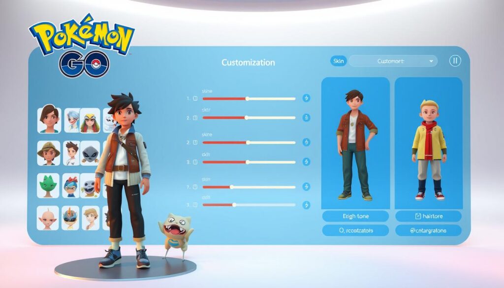 personalização de avatar pokemon go personalização de avatar pokemon go