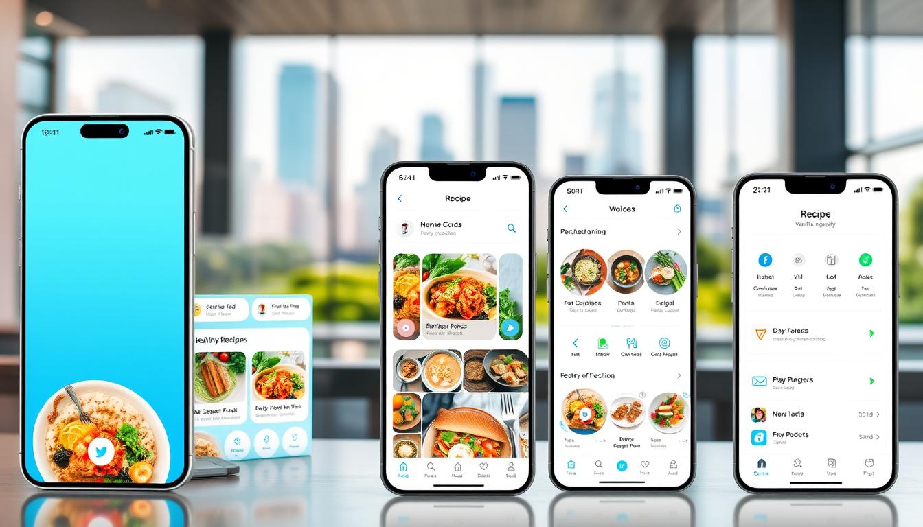 aplicativos de nutrição iOS Android