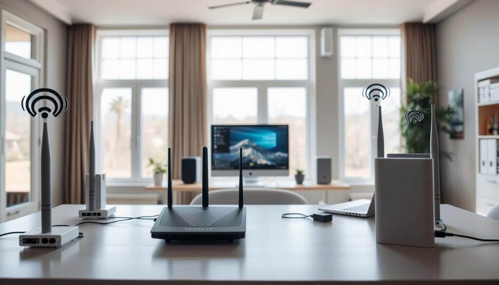 melhorando cobertura de rede wifi