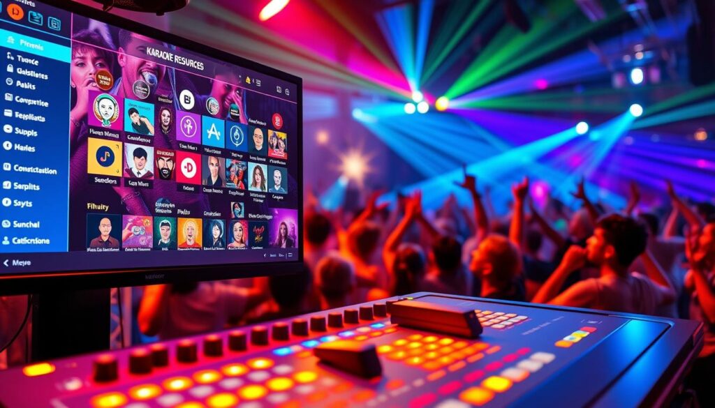 recursos interativos de karaokê recursos interativos de karaokê