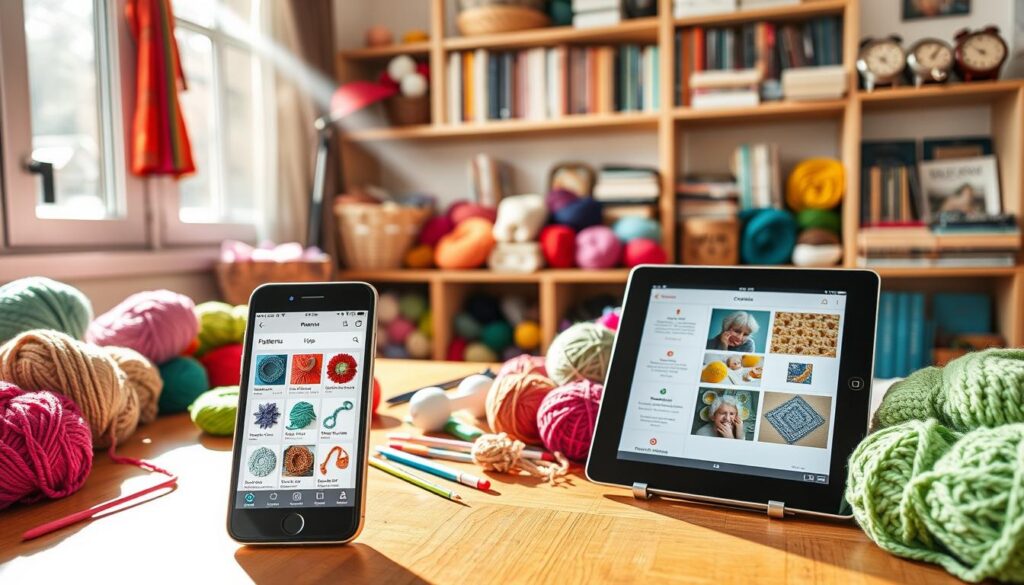 aplicativos de crochê iOS Android