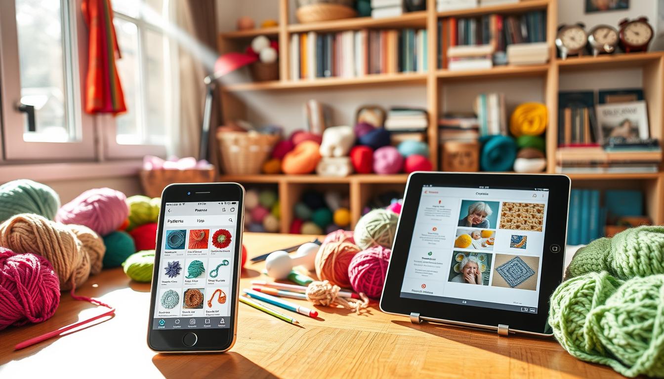 aplicativos de crochê iOS Android
