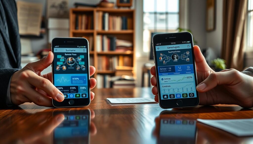 aplicativos de pesquisa de sobrenome