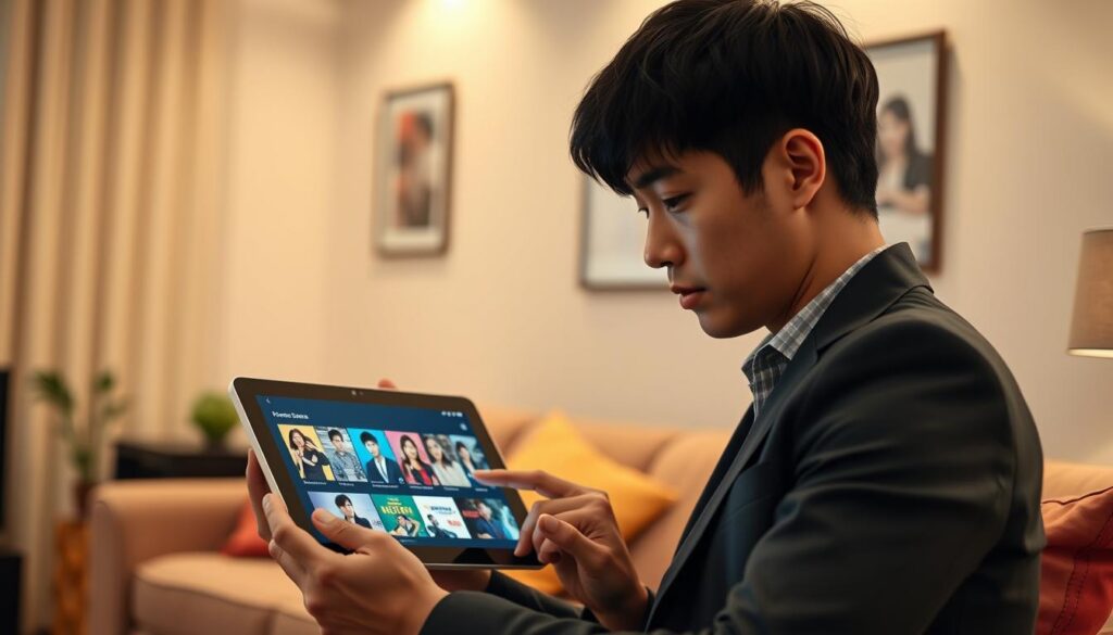 experiência usuário aplicativos streaming