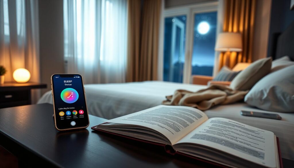 benefícios apps para rotina do sono