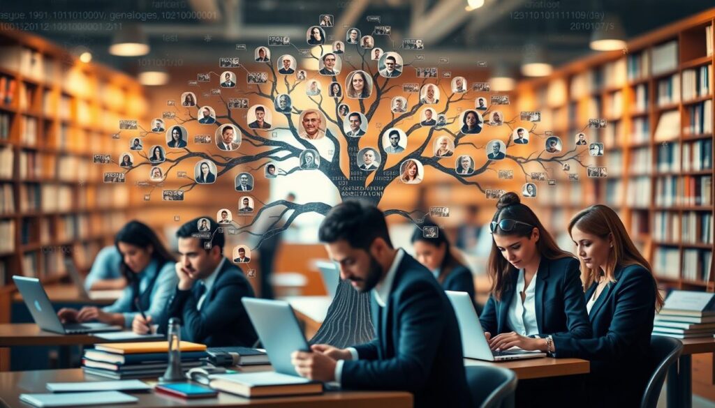 tecnologias digitais genealogia