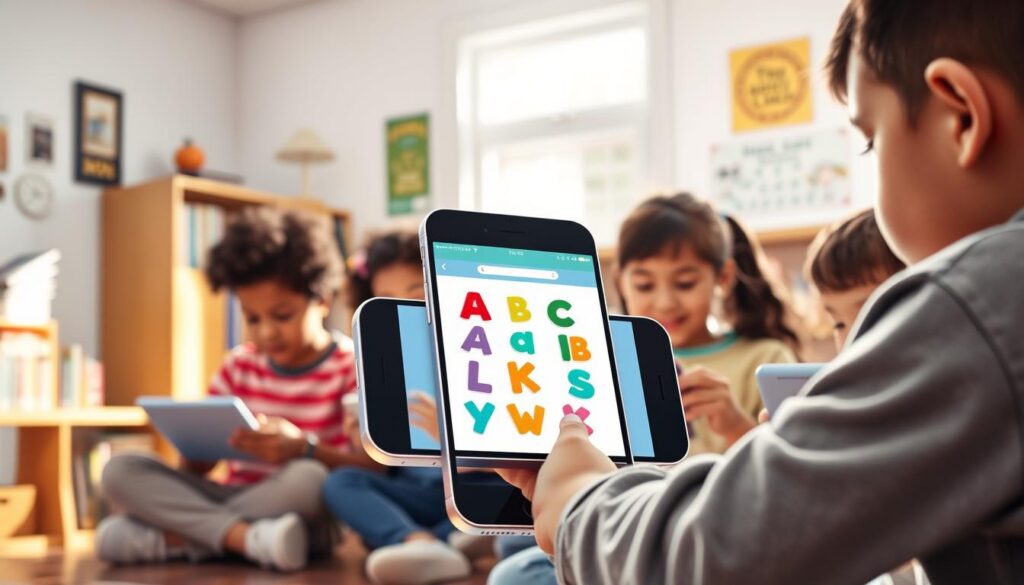 Aplicativo para Alfabetização