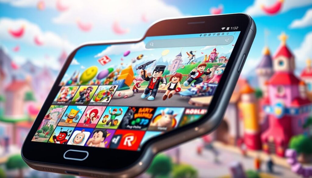 App dos melhores jogos do Roblox