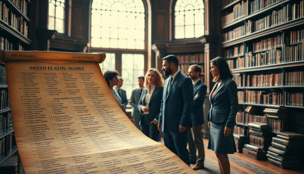 História e origem dos sobrenomes