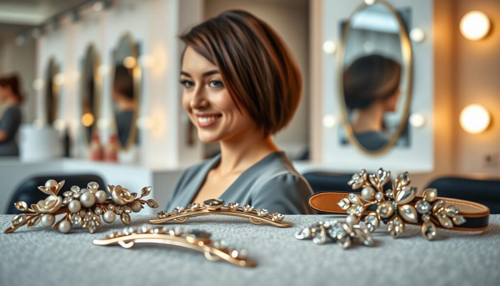 acessórios para valorizar corte de cabelo