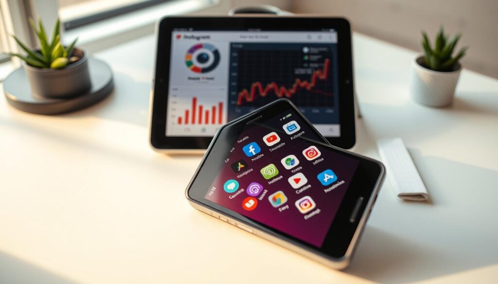 aplicativos Android para análise do Instagram