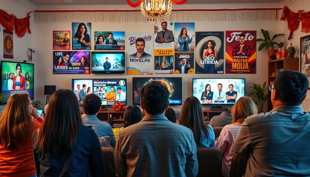 diversidade de conteúdos novelas