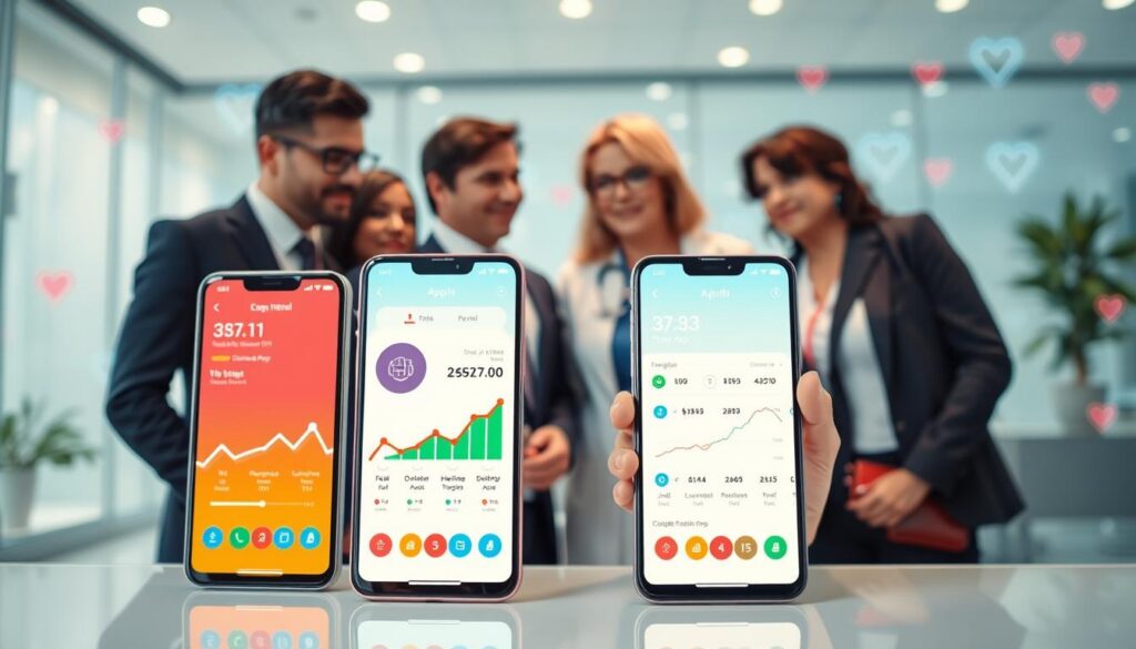 Comparativo de aplicativos para colesterol