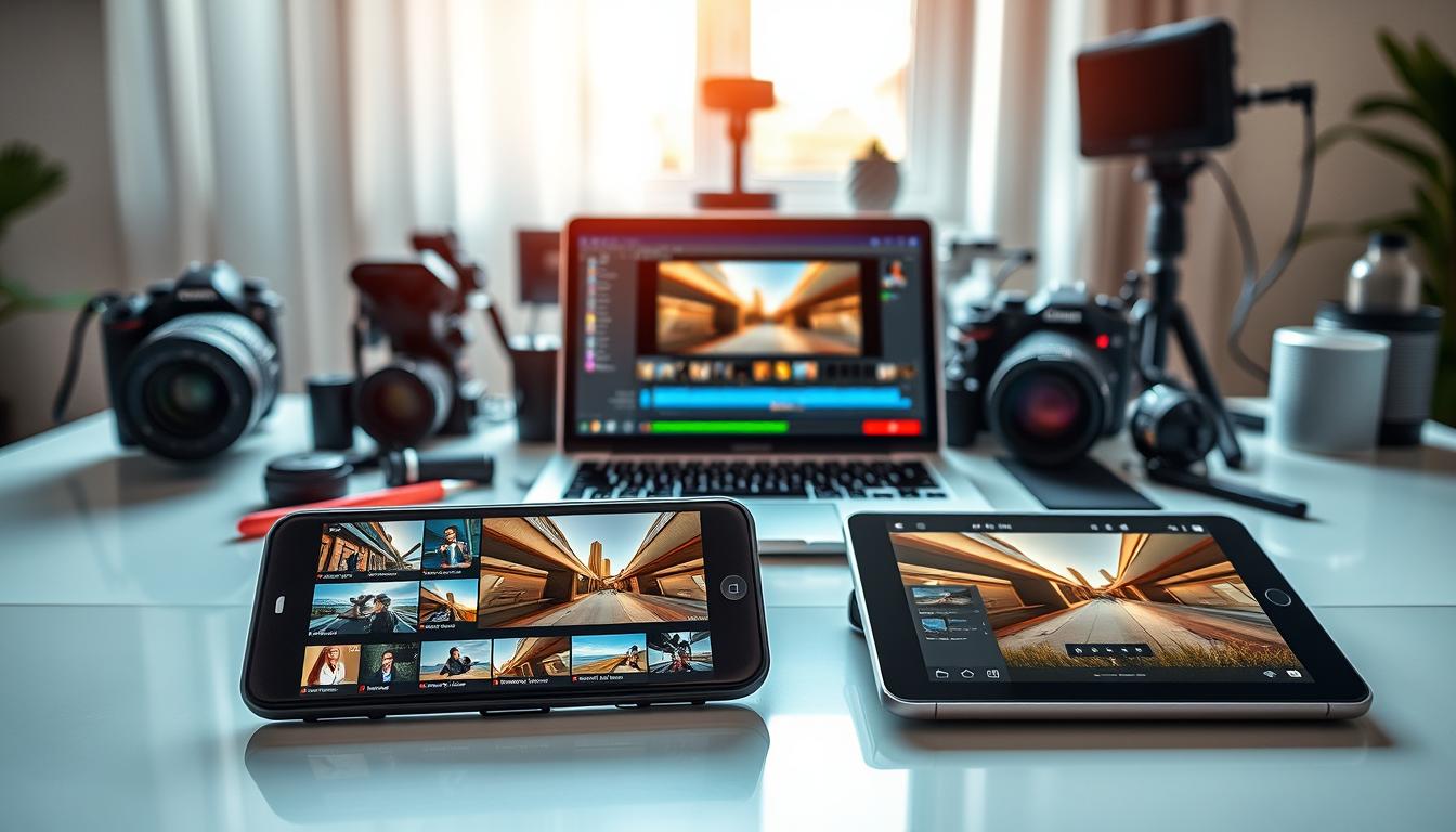 Editar Fotos e Vídeos