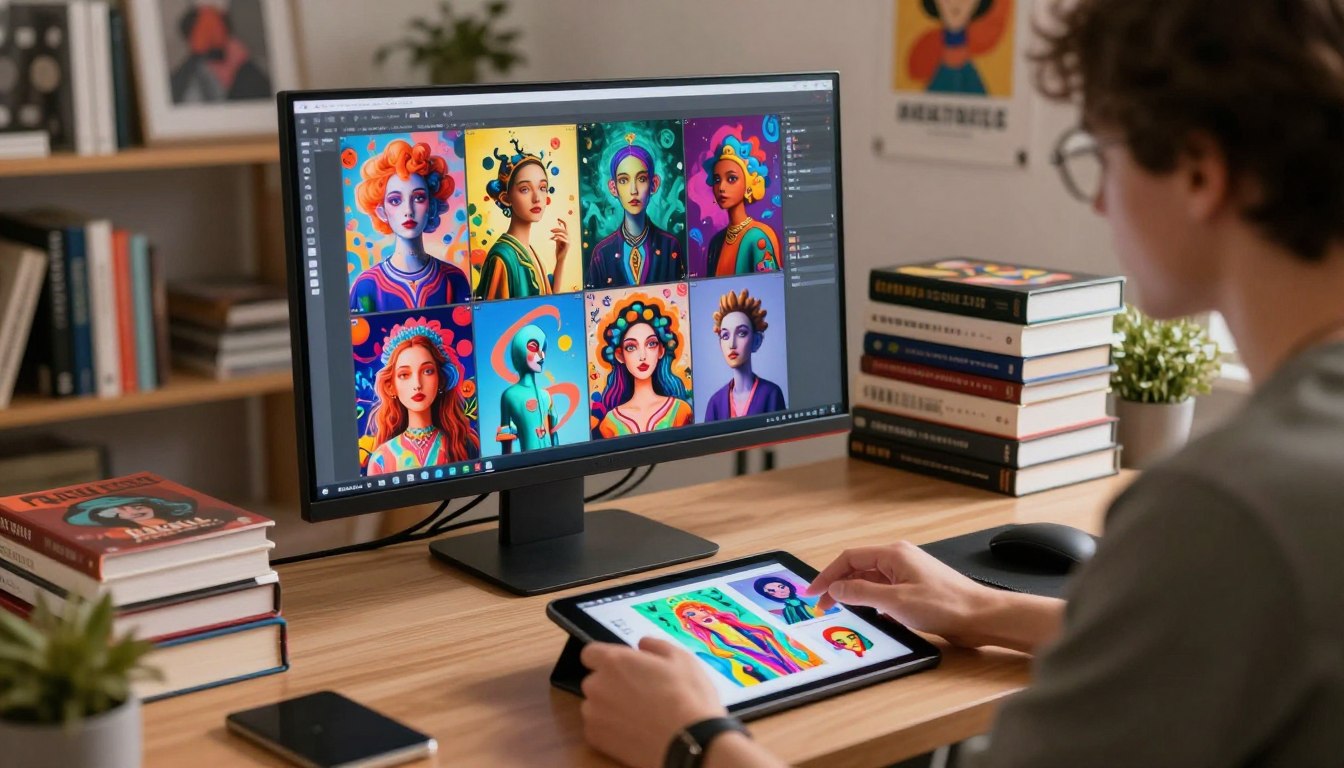 Imagens com Inteligência Artificial