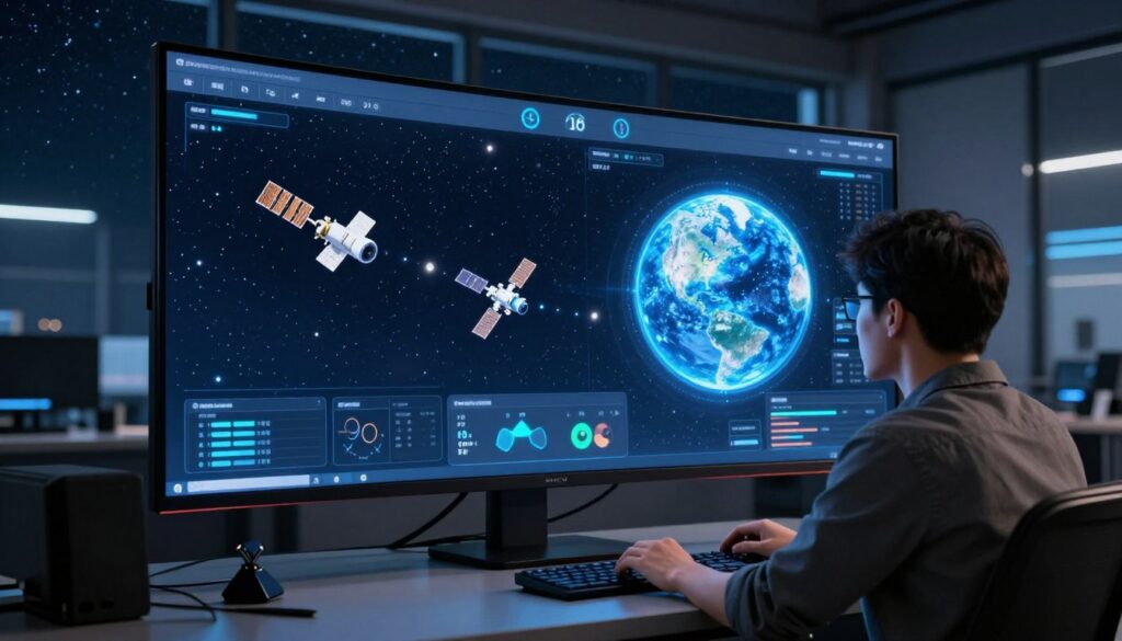 Satellite Tracker ISS Detector tempo real