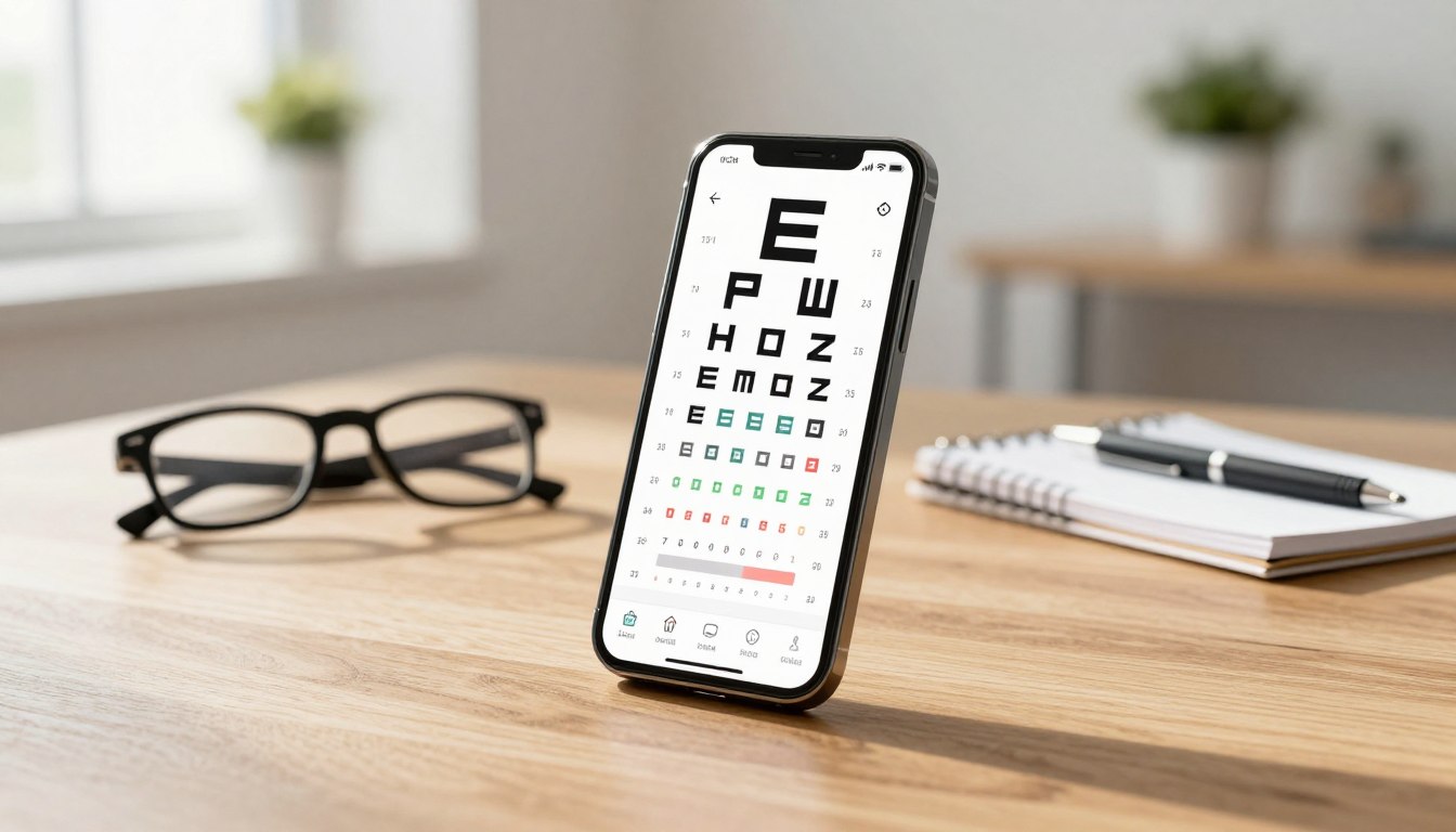 aplicativos de teste de visão