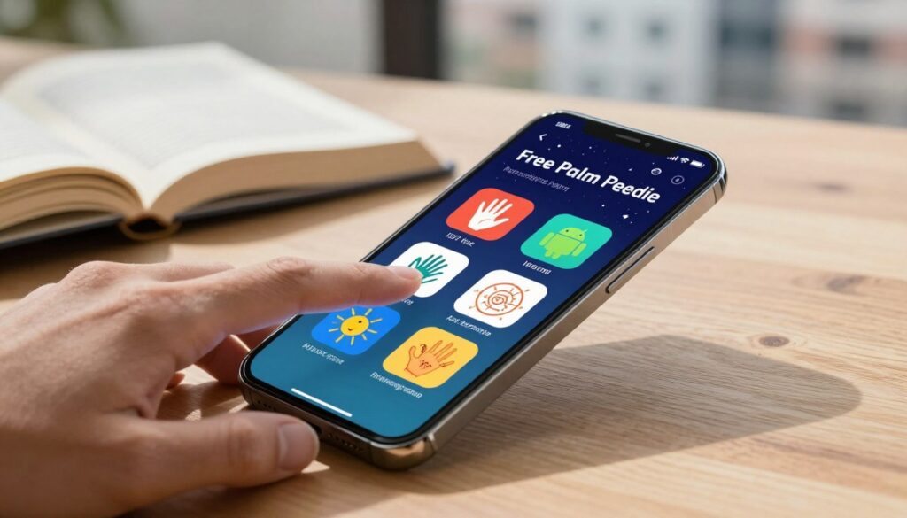 aplicativos gratuitos de leitura de mãos