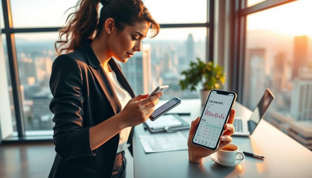 benefícios de aplicativos de controle financeiro