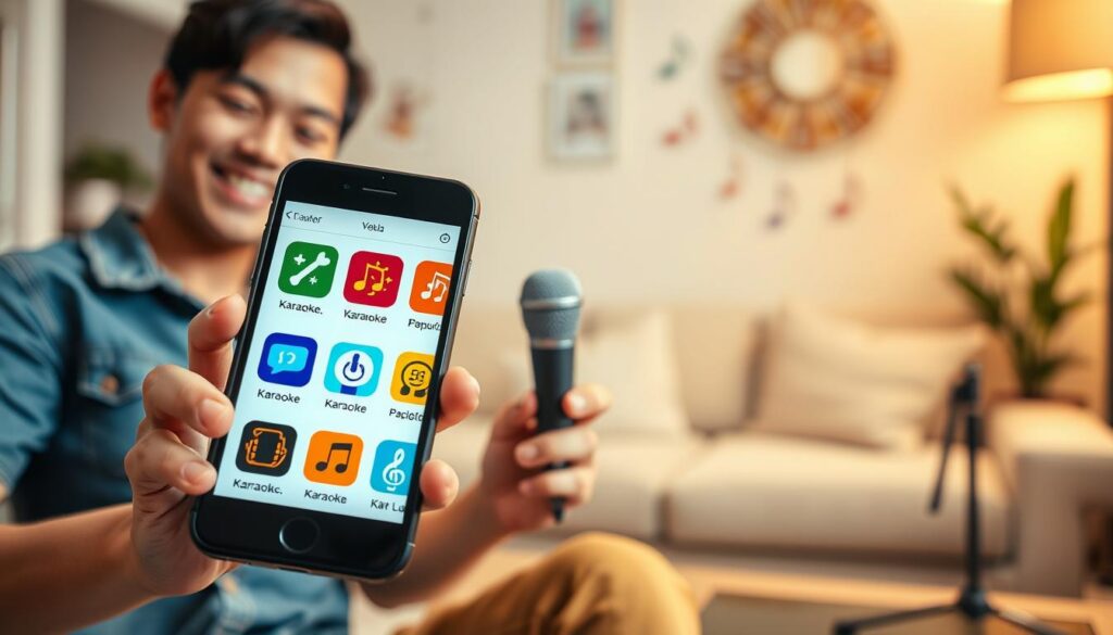 como baixar aplicativos de karaokê