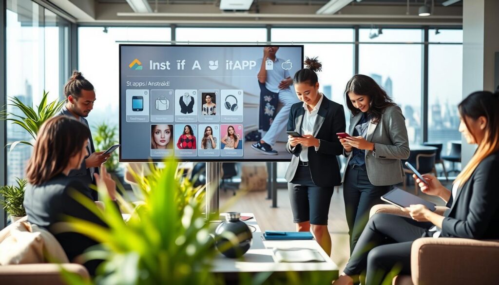 como baixar e utilizar apps no ios e android