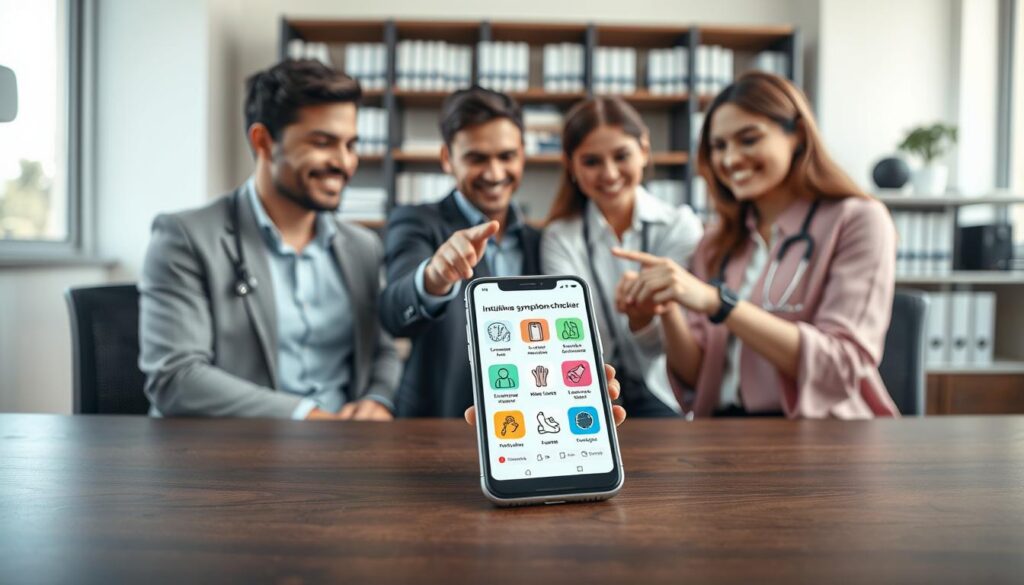 exemplos de apps gratuitos para entender sintomas