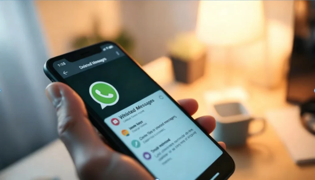 whatsapp mensagens apagadas