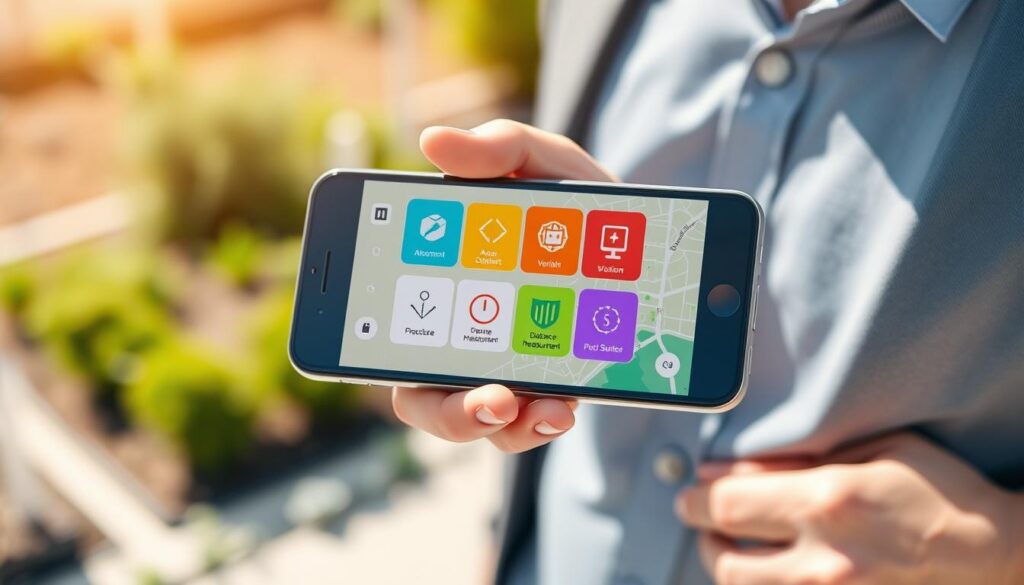 funcionalidades apps medição funcionalidades apps medição