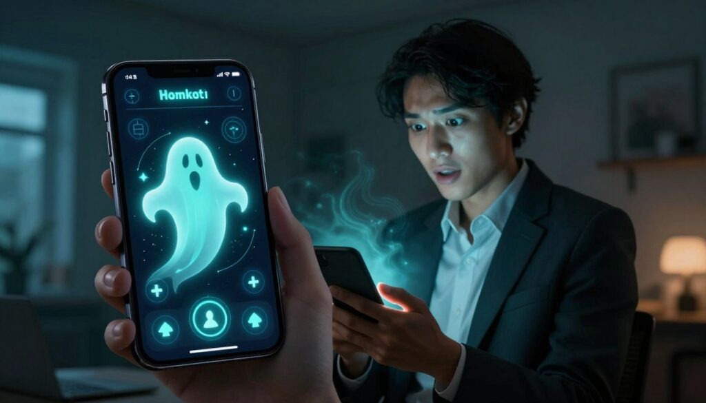 guia de uso apps detectam fantasmas