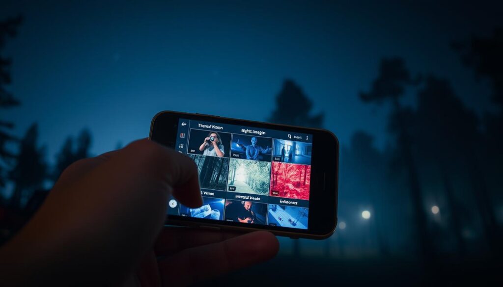 recursos e benefícios dos aplicativos de visão noturna