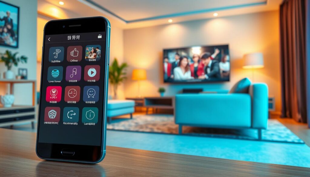 recursos funcionalidades apps doramas