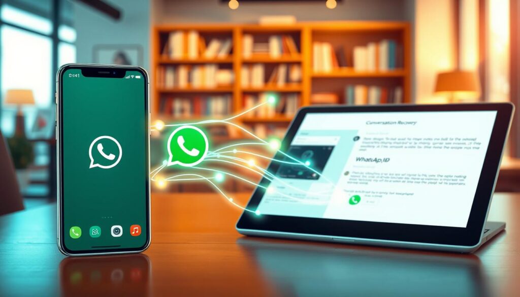 transferência de dados entre dispositivos whatsapp