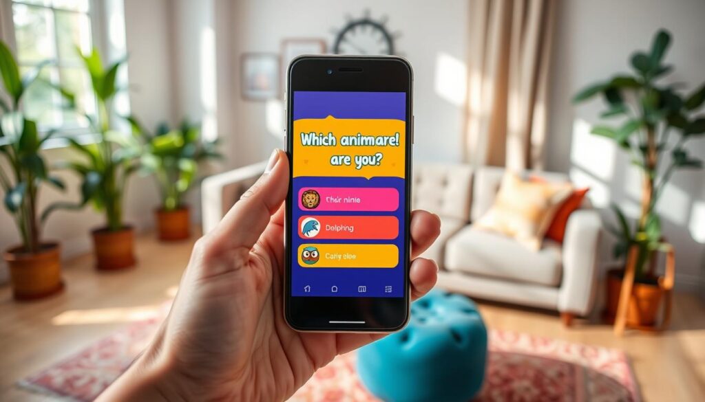 aplicativo quiz personalidade