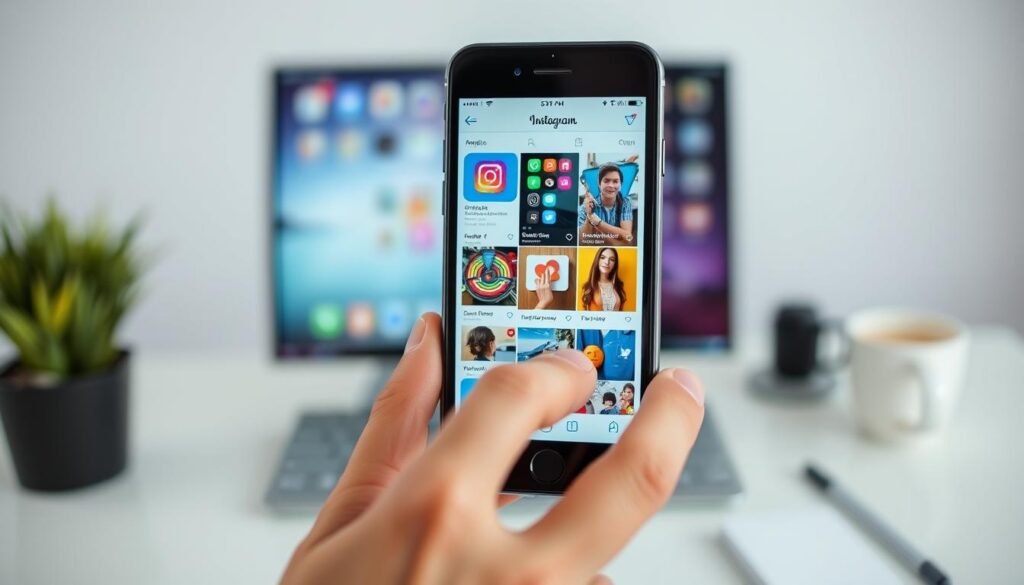 aplicativos iOS para perfil Instagram