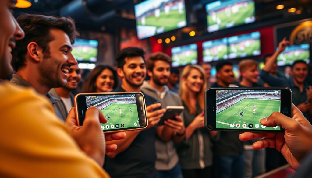 comparação aplicativos transmissão esportiva