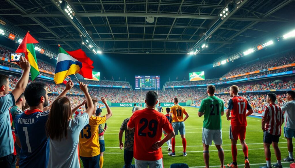 destaques jogos ao vivo experiência digital