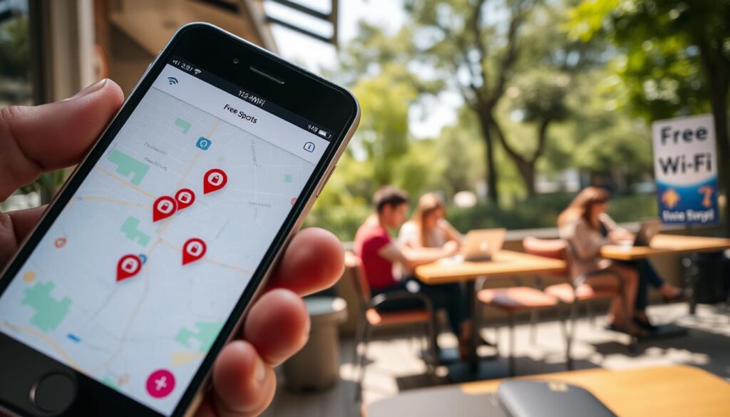 Aplicativo para encontrar Wi-Fi grátis Aplicativo para encontrar Wi-Fi grátis