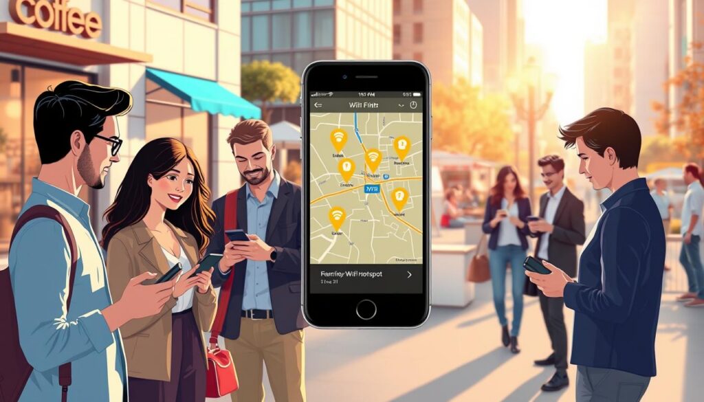 Aplicativo para encontrar Wi-Fi grátis Aplicativo para encontrar Wi-Fi grátis