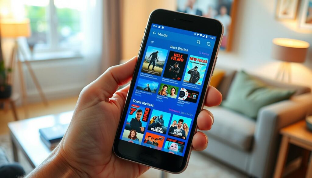 Aplicativos para lançamentos de filmes e séries