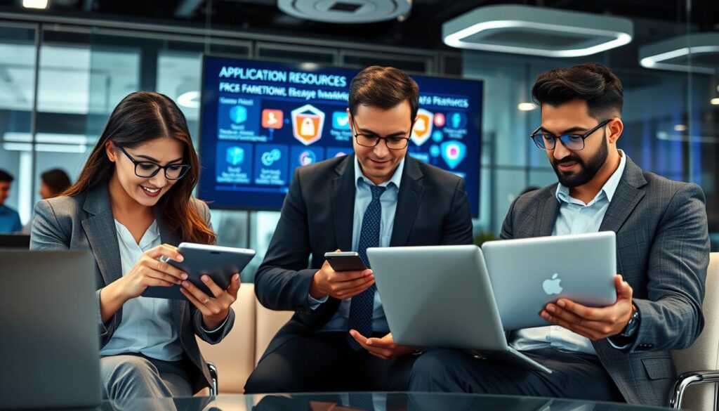 Recursos e segurança dos aplicativos Recursos e segurança dos aplicativos