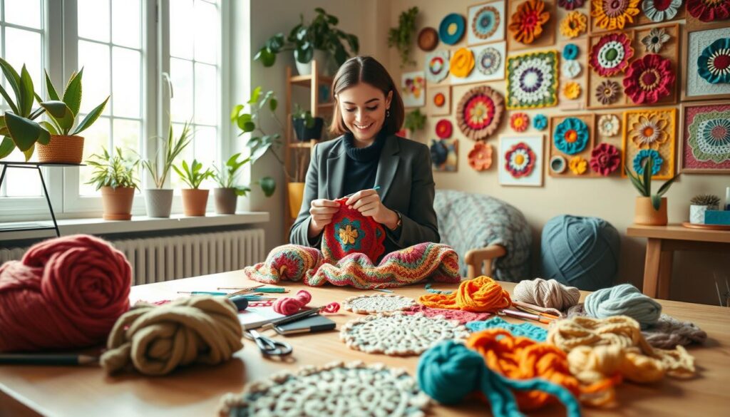 Tendências e Inspirações em Crochê