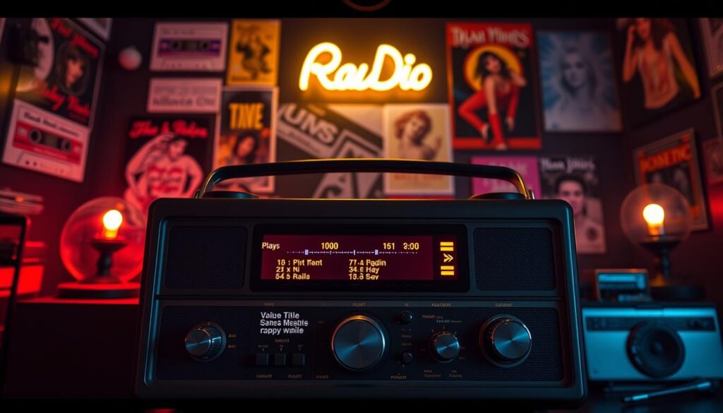 recursos e funcionalidades dos apps de rádio dos anos 80