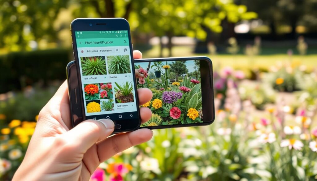 Identificação de plantas com aplicativos Identificação de plantas com aplicativos